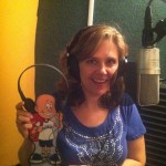 Flat Parker and Debbie in the studio!